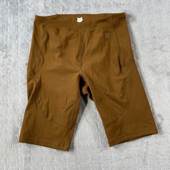 Fox Head Bike Liner Shorts XS Compression‎ Polyamide Elastane Back Zip Pocket - Picture 1 of 10
